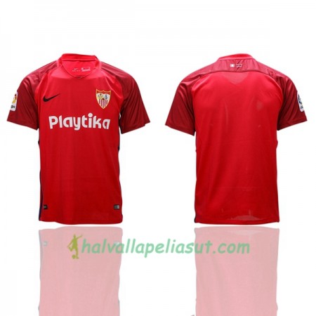 Jalkapallo Pelipaidat Sevilla Vieraspaita 2018-2019 Lyhythihainen